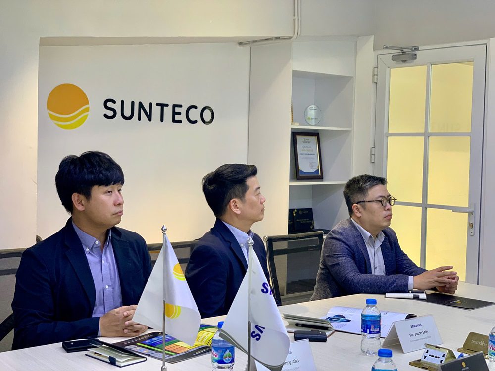 SUNTECO ĐÓN TIẾP Chủ tịch Samsung DSSEA