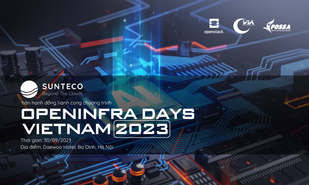 SUNTECO đồng hành cùng OpenInfra Days Vietnam 2023